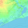 Jefferson County地形图、海拔、地势