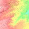 Midland County地形图、海拔、地势
