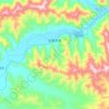 扎西宗乡地形图、海拔、地势