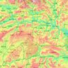 巴东县地形图、海拔、地势