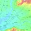 曲沃县地形图、海拔、地势