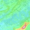 Douglas Lake地形图、海拔、地势
