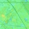 Reisholz地形图、海拔、地势