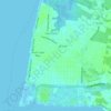 North Cape May地形图、海拔、地势