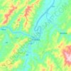 洪江管理区地形图、海拔、地势