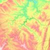 枫木镇地形图、海拔、地势