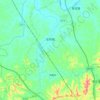 官桥镇地形图、海拔、地势