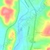 Homer City地形图、海拔、地势