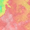 特維爾州地形图、海拔、地势