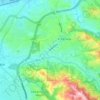El Sobrante地形图、海拔、地势