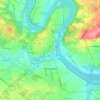 Phoenixville地形图、海拔、地势