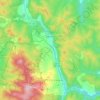 Killington地形图、海拔、地势