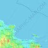 烟台经济技术开发区地形图、海拔、地势