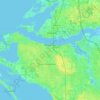 Bradenton地形图、海拔、地势