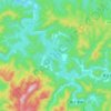 佛子岭水库地形图、海拔、地势