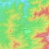 太阳乡地形图、海拔、地势