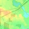 Von Ormy地形图、海拔、地势