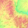黑河市地形图、海拔、地势