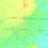 Breese地形图、海拔、地势