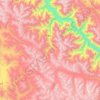 察拉乡地形图、海拔、地势