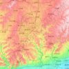 泽州县地形图、海拔、地势
