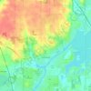 Johnsburg地形图、海拔、地势