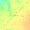 Scottville地形图、海拔、地势
