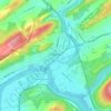 Lewistown地形图、海拔、地势