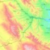 湟源县地形图、海拔、地势