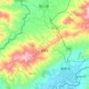 勐秀乡地形图、海拔、地势