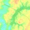 Governor Bond Lake地形图、海拔、地势
