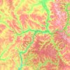Warren County地形图、海拔、地势