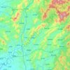 罗田县地形图、海拔、地势