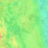 Osceola County地形图、海拔、地势