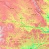 天水市地形图、海拔、地势