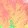 Wollomombi地形图、海拔、地势