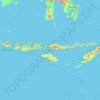 小巽他群岛地形图、海拔、地势