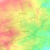 Midland地形图、海拔、地势