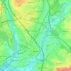 Watford地形图、海拔、地势