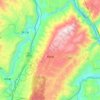 和顺镇地形图、海拔、地势