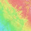 Muskoka Lakes Township地形图、海拔、地势