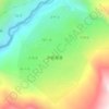 中路藏寨地形图、海拔、地势