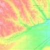 Nance County地形图、海拔、地势