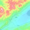 岱海镇地形图、海拔、地势