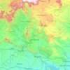 Raigarh地形图、海拔、地势