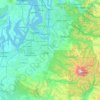 Pierce County地形图、海拔、地势