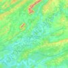 Holston River地形图、海拔、地势