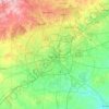 Bexar County地形图、海拔、地势
