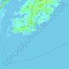 企沙镇地形图、海拔、地势