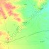 西拉沐沦苏木地形图、海拔、地势